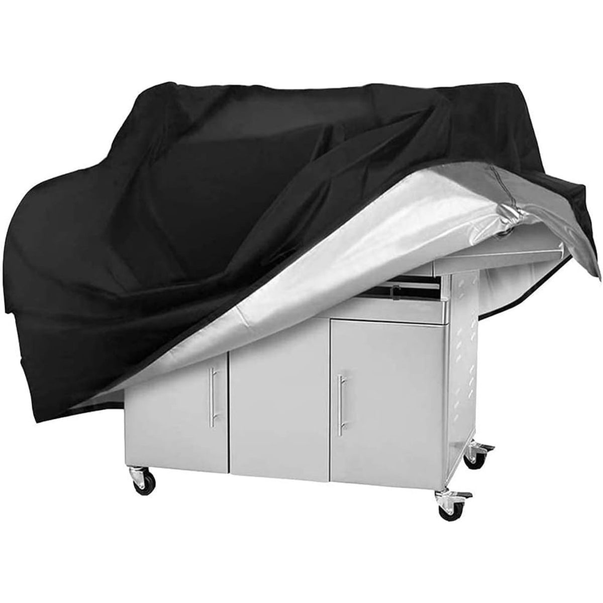 Grillabdeckung Wetterfest 147x61x122cm Wasserdicht UV Schutz