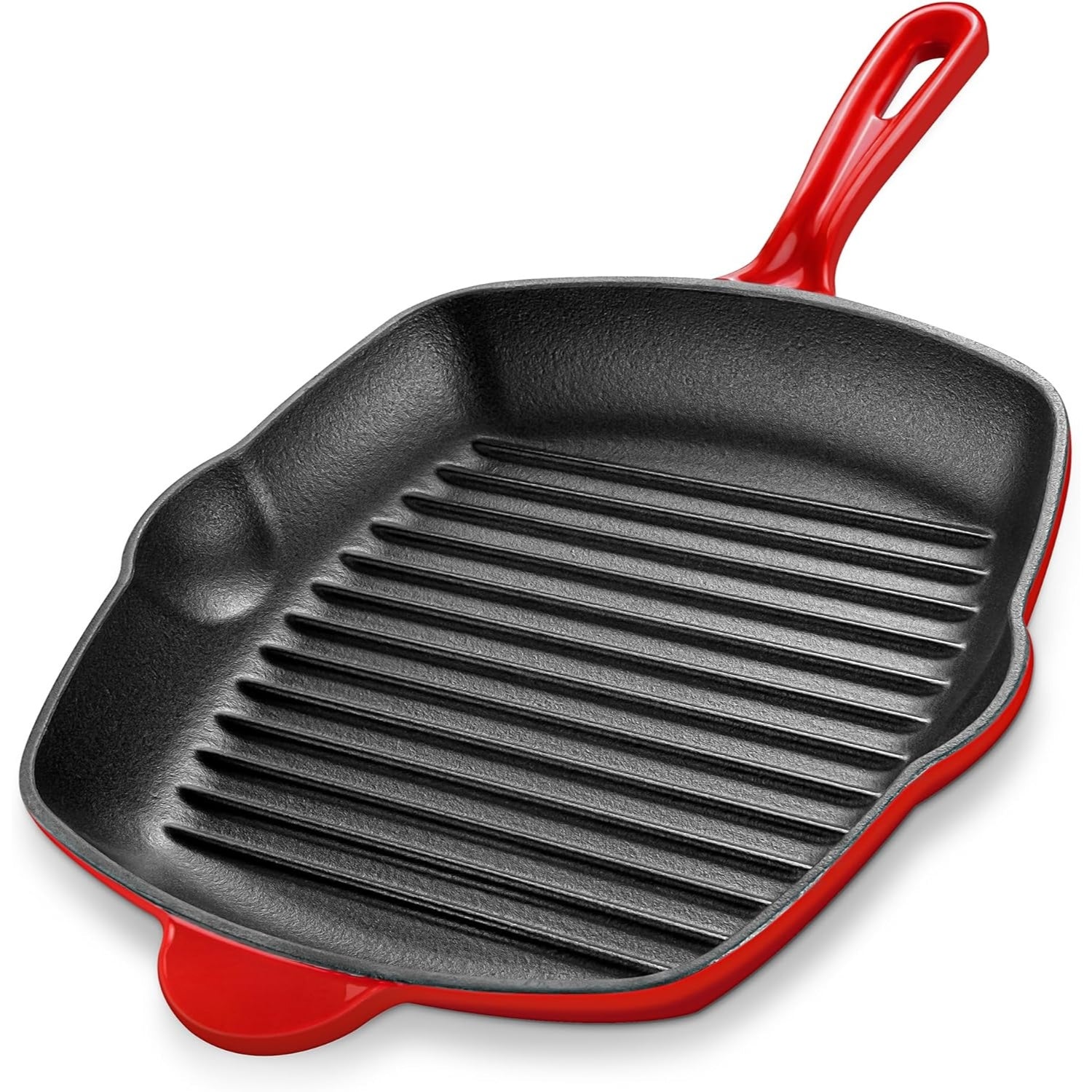 Premium Gusseisen Pfanne 29 cm Emailliert Induktionsfähig