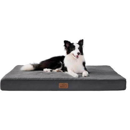 Orthopädisches Hundebett Grosse Hunde 112x81x7.6cm waschbar