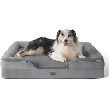 Orthopädisches Hundebett Hundesofa 106x80 cm waschbar