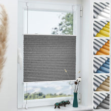 plissee klemmfix ohne bohren  fenster verdunkelung 100x140cm