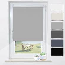 Plissee ohne Bohren Verdunkelung 55x110cm Klemmfix Rollo