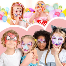 Abwaschbare Kinderschminke 12 Farben Sicher Ungiftig Eltern-Kind Spaß