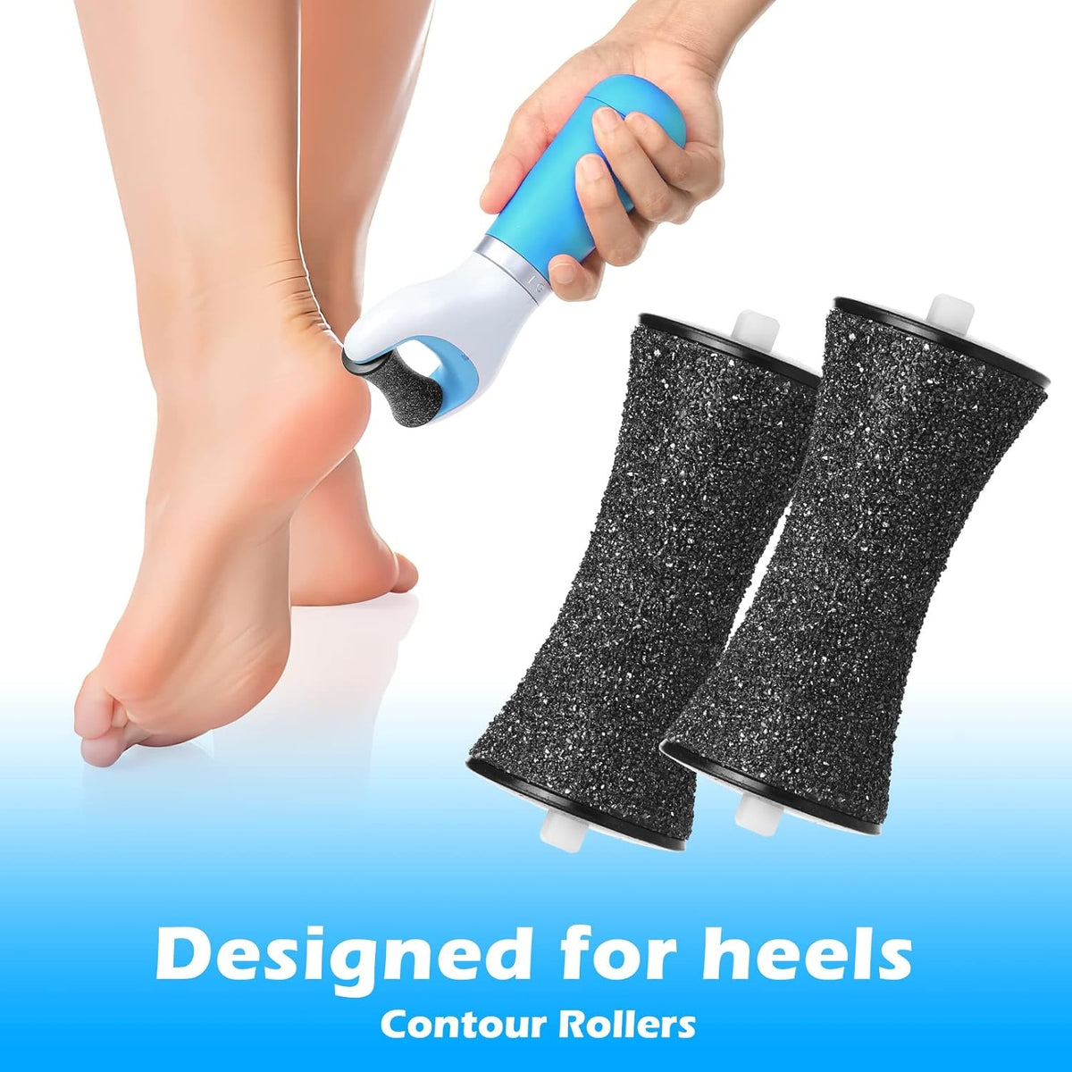 Scholl Velvet Smooth Ersatzrollen 10 Elektrische Fußfeile