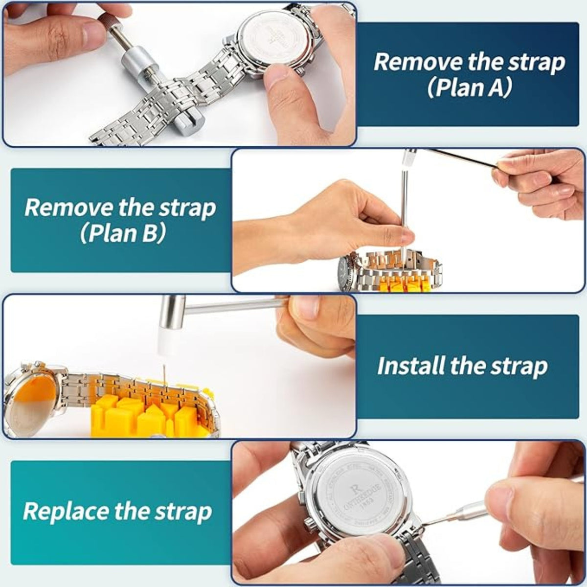 Uhrenwerkzeugset Uhrenarmband Werkzeug Set Federstegwerkzeug