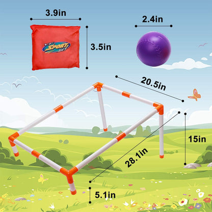Wurfspiel Kinder Outdoor Cornhole Spiel Game Set für 6
