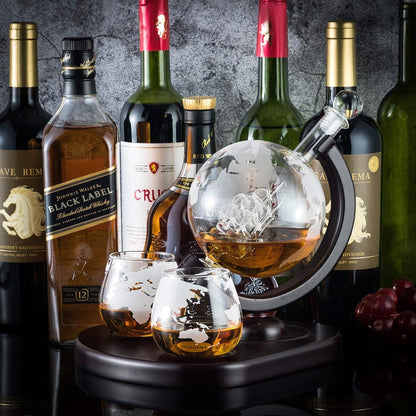 Geschenke für Männer Whisky Geschenkset Karaffe mit Gläser