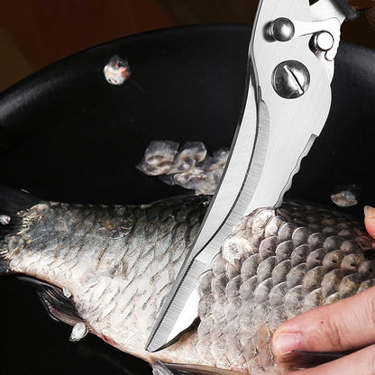 Profi Geflügelschere aus Edelstahl Grillzubehör Küchenschere