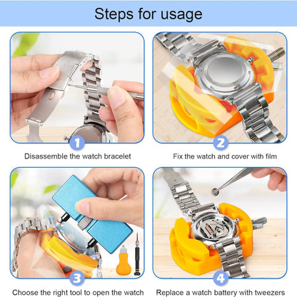 Uhr Reparatur Werkzeug Set Uhrenwerkzeug Gehäuseöffner