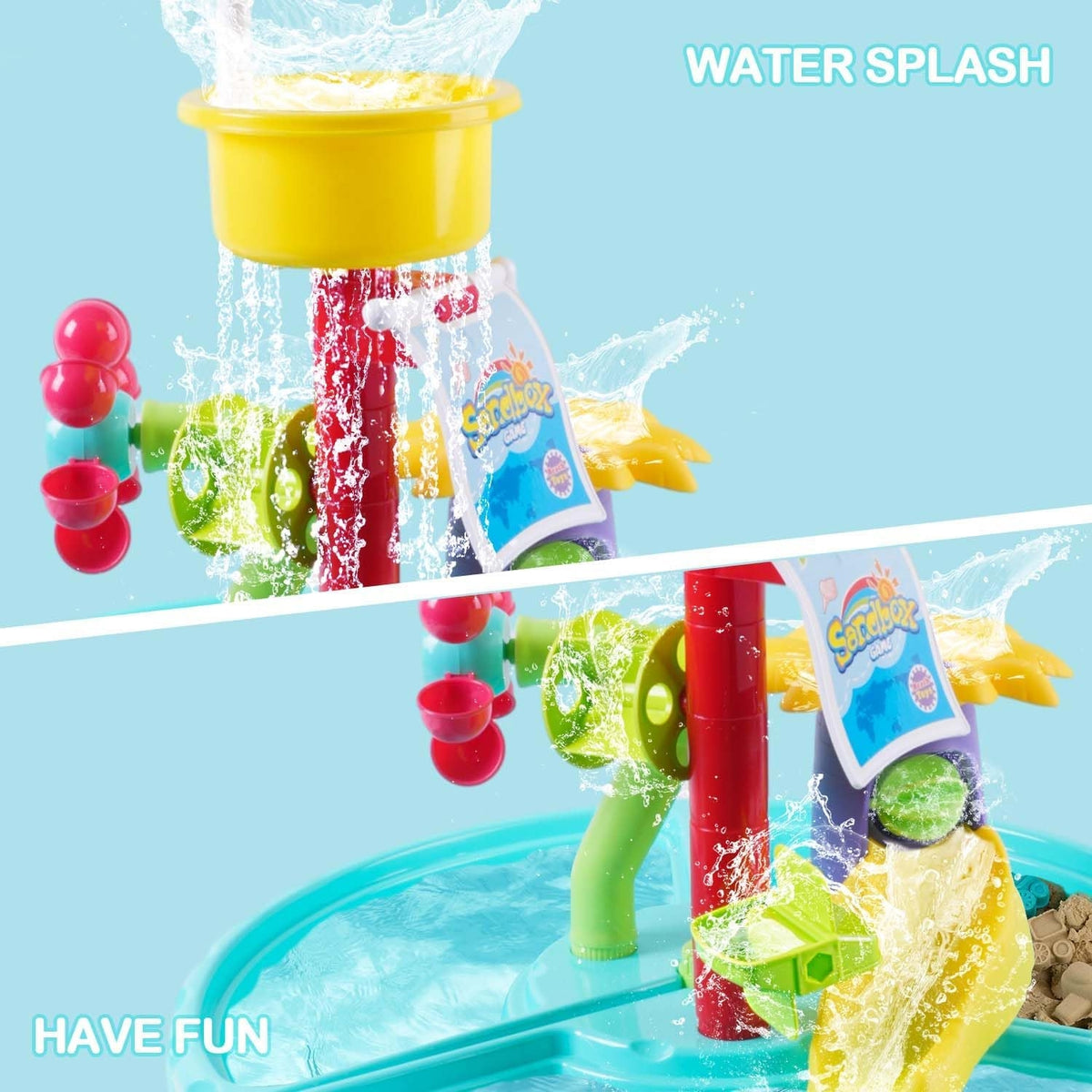 Wasserspieltisch Wasserspielzeug Kinder Wassertisch 31 stk