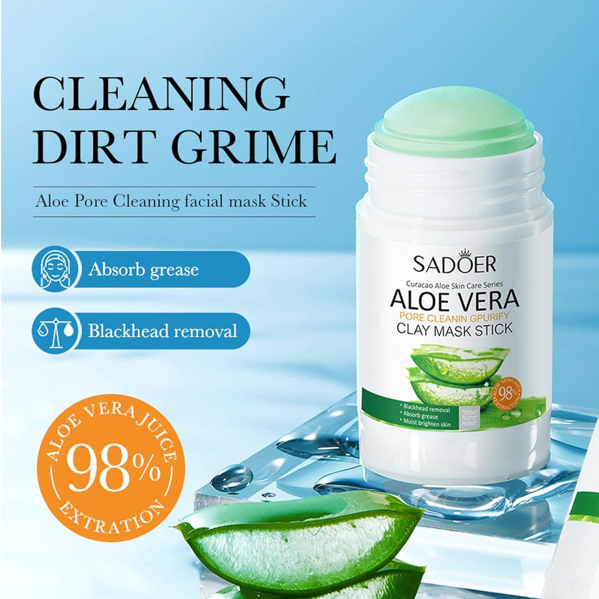 Geschenke für Frauen Aloe Vera Hautpflege Set 8-tlg mit Peeling & Maske