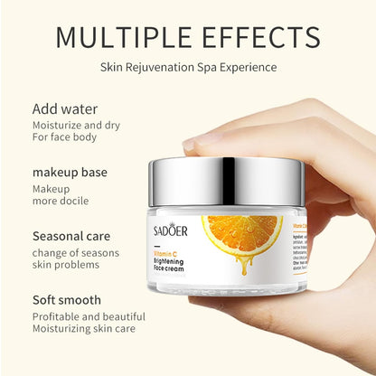 Geschenkset für Frauen Vitamin C Hautpflege Anti-Aging Feuchtigkeit 8-tlg