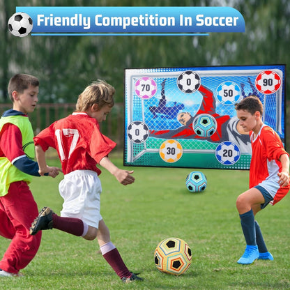 Outdoor Spielzeug Fußball Geschenke Jungen Spielset für Kinder 3-8