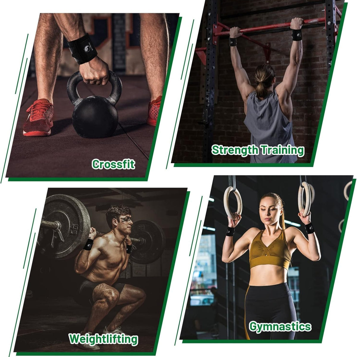 Handgelenk Bandagen 45 cm Zughilfen Krafttraining Fitness Daumenring
