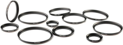 K&F Concept 11-teiliges Step Up Ring Set für DSLR Kamera