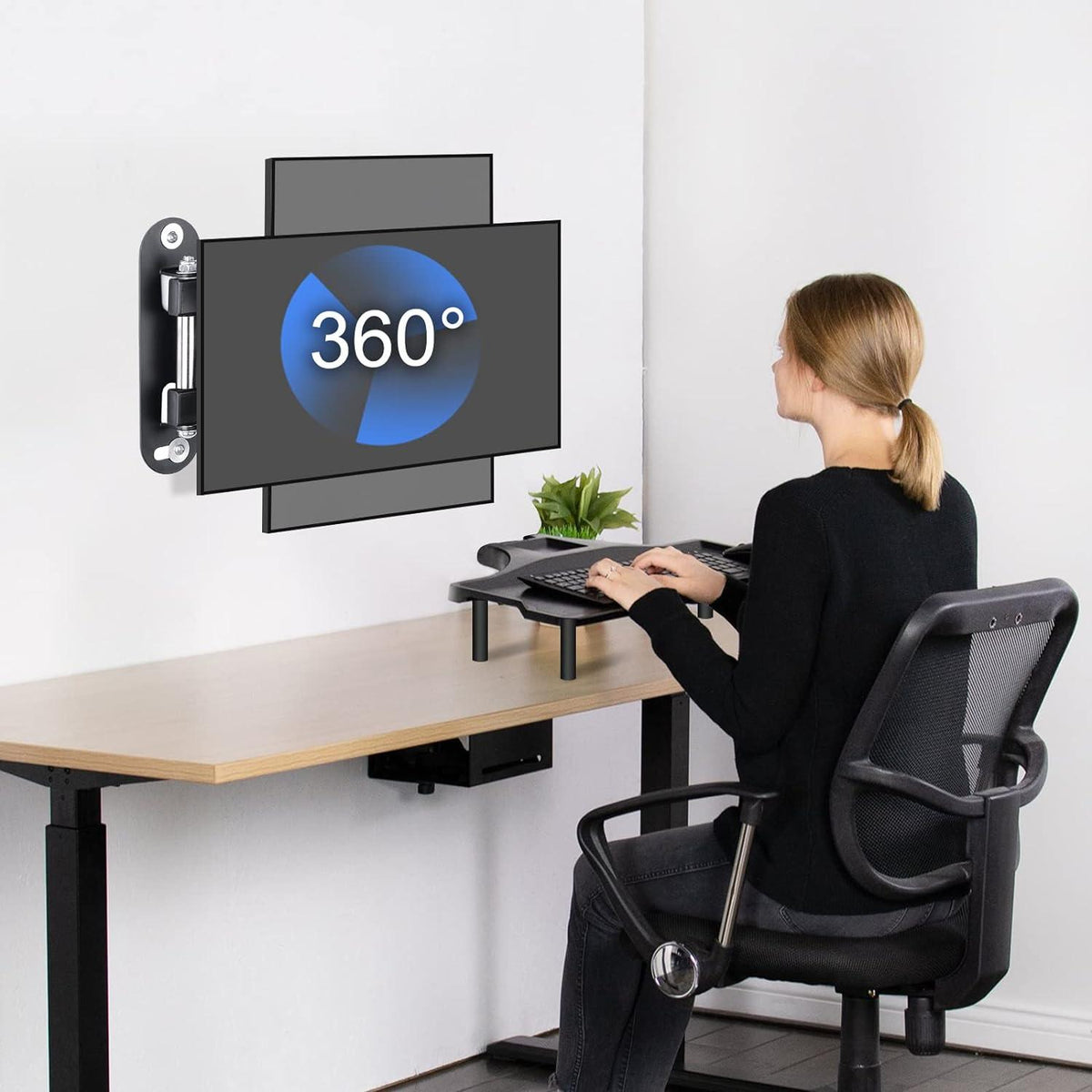 TV Wandhalterung Schwenkbar Neigbar Drehbar für 15-32 Zoll
