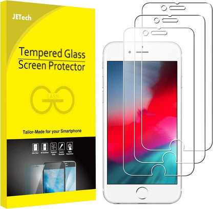 Displayschutzfolie für iPhone SE 3/2/8/7/6 - 3 Stück