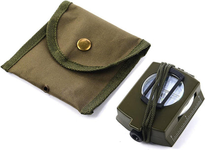 Militär Kompass mit Tasche und deutscher Anleitung für Outdoor