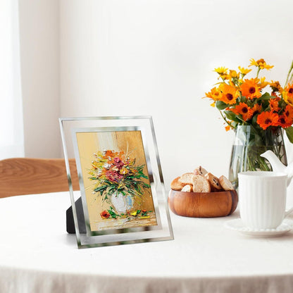 Hochzeit Bilderrahmen 13x18 Glas 2er Set Geburtstagsgeschenk