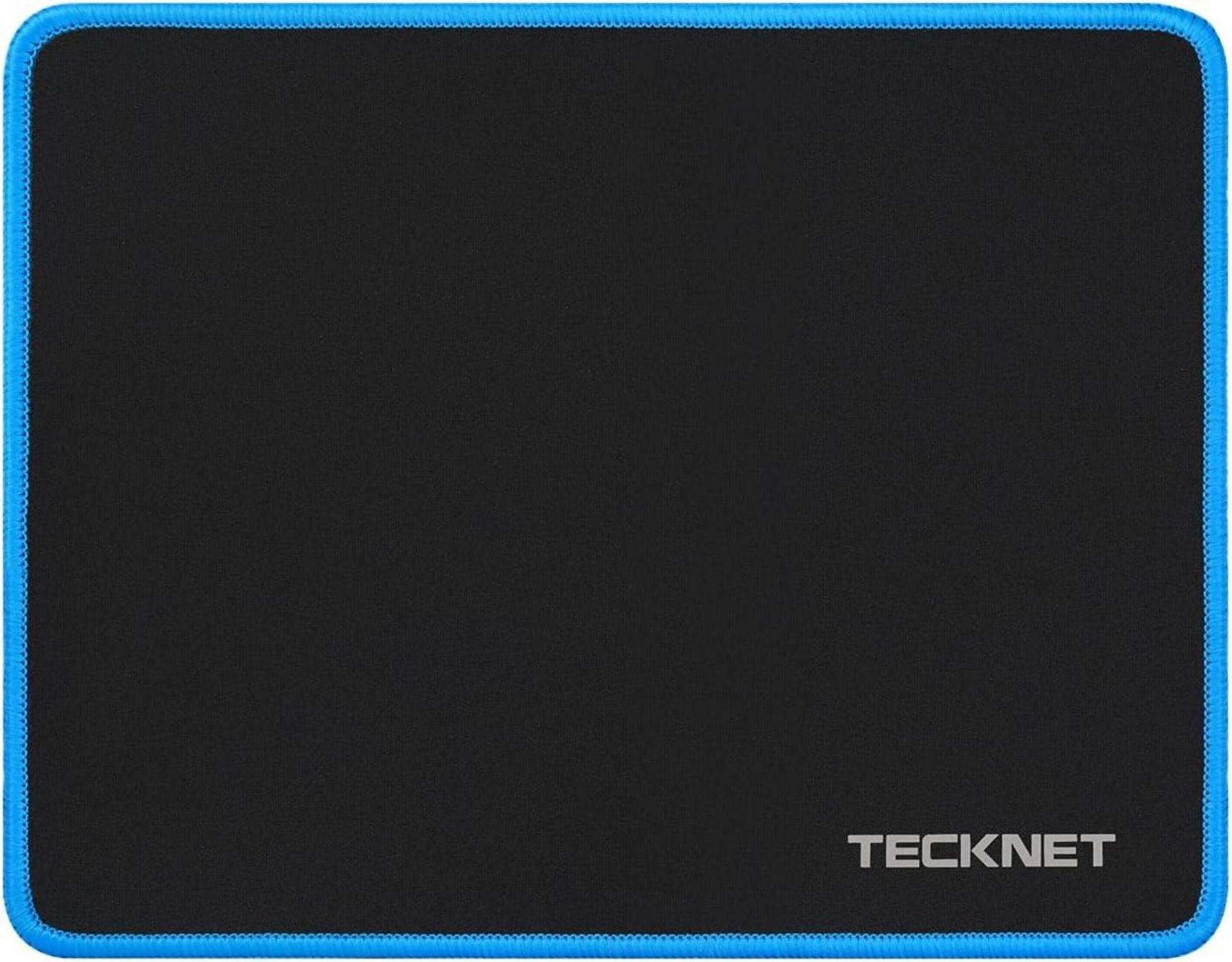 Gaming Mousepad Wasserdicht Rutschfester Gummi PC Büro Blau