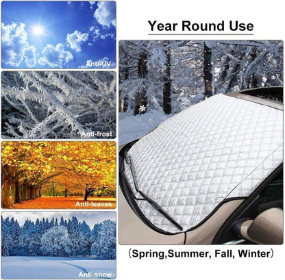 Auto Frontscheibenabdeckung Schnee Frost EIS Schutz 138x94cm