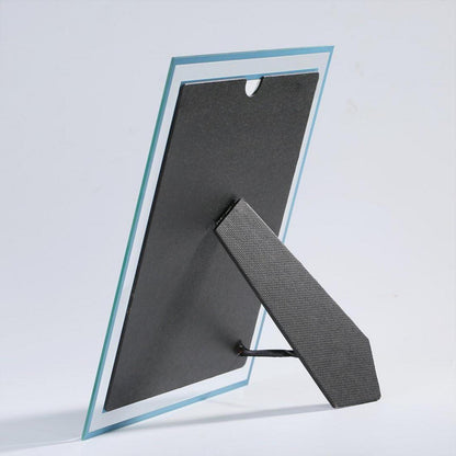 Bilderrahmen A4 Plexiglas Silber schmal - Hochzeit