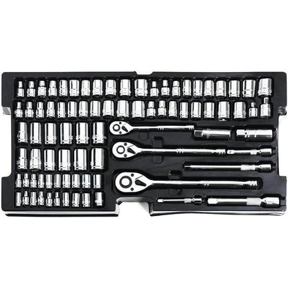 WORKPRO Werkzeugkoffer 408tlg. mit Metall Schubladen - Heavy