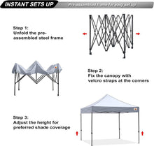 ABCCANOPY Pavillon Pop-up Gartenzelt mit