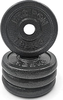 PROIRON Hantelscheiben-Set aus Gusseisen 1,25 kg 2,5 kg 5 kg 10 kg