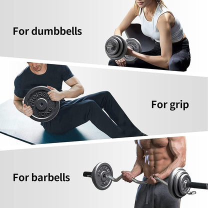 PROIRON Hantelscheiben-Set Gusseisen 1,25 kg 2,5 kg 5 kg 10 kg 2,5 cm
