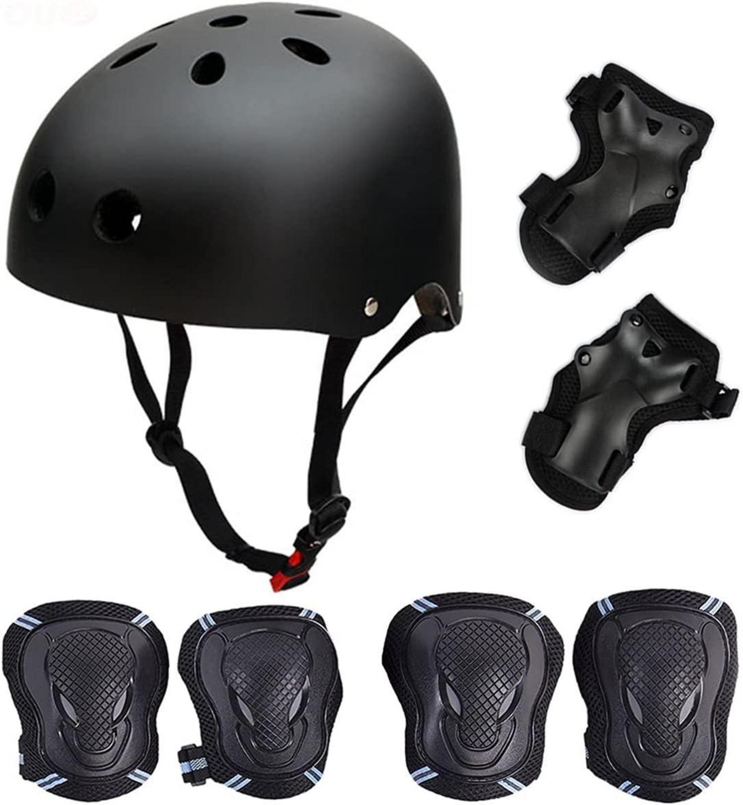Skateboard Protektoren Set mit Helmet und Handgelenkschoner