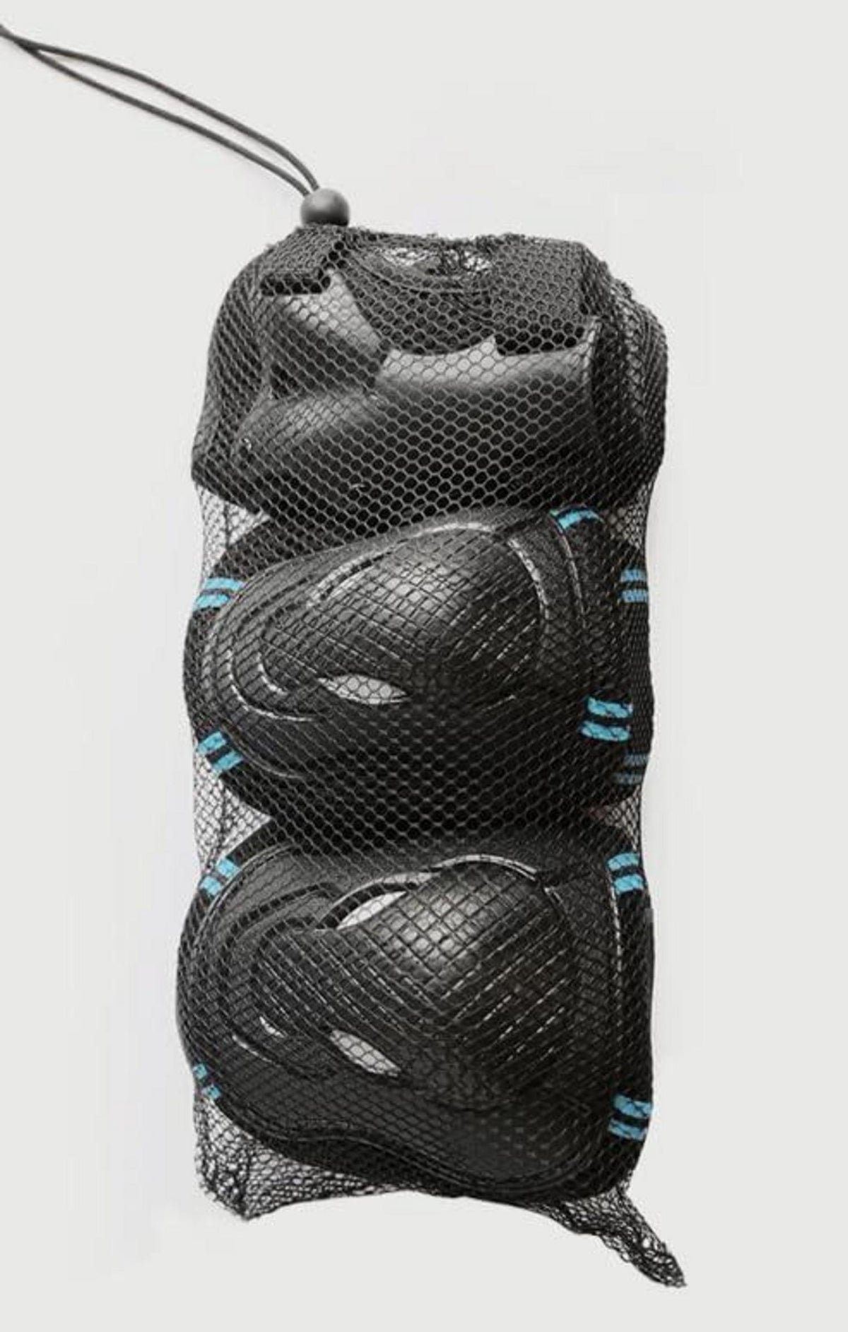 Skate Protektoren Set Helmet Knie Elbow Pads Handgelenkschoner Black