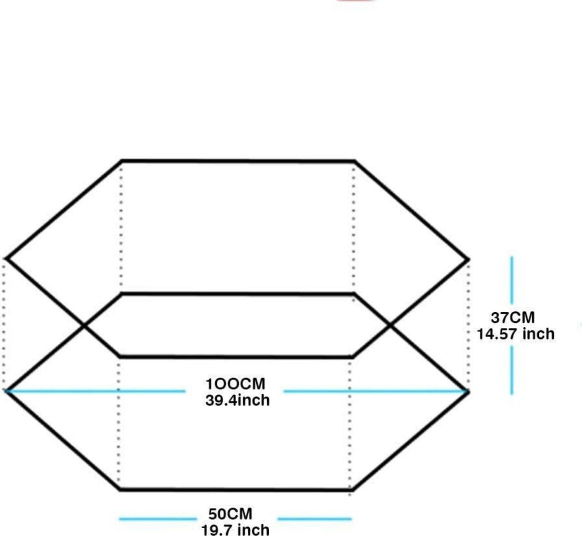 Bällebad Bällepool mit Aufbewahrung für Kinder und Haustiere 100CM