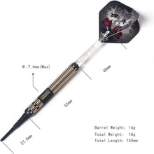 CUESOUL Dragon Soft Dartpfeile Set 16g with Luxury Case