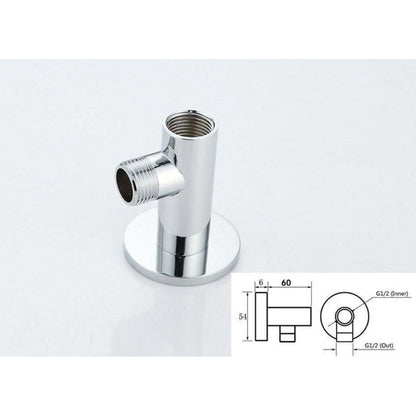 Quadratischer Einbauduschkopf Edelstahl 30cm Luxus Duschkopf