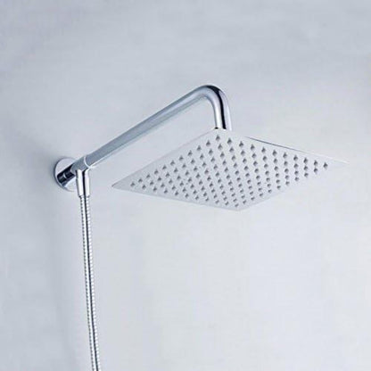 Quadratischer Einbauduschkopf Edelstahl 40cm Luxus Duschkopf