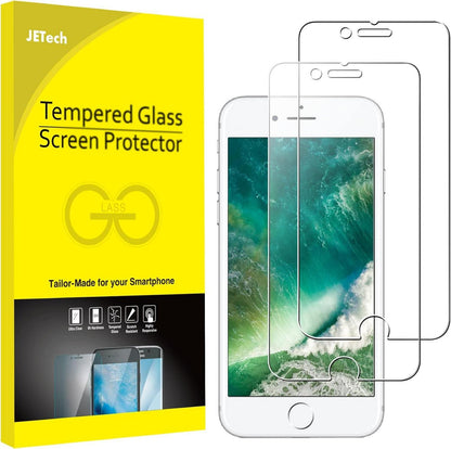 Displayschutzfolie aus gehärtetem Glas für iPhone 8/7, 2