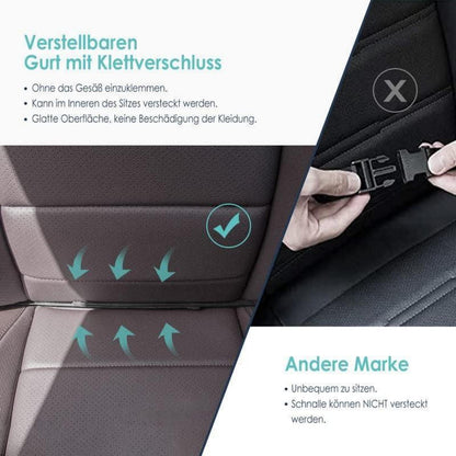 Rückenlehnenschutz Auto Kinder Organizer Wasserdicht Schwarz