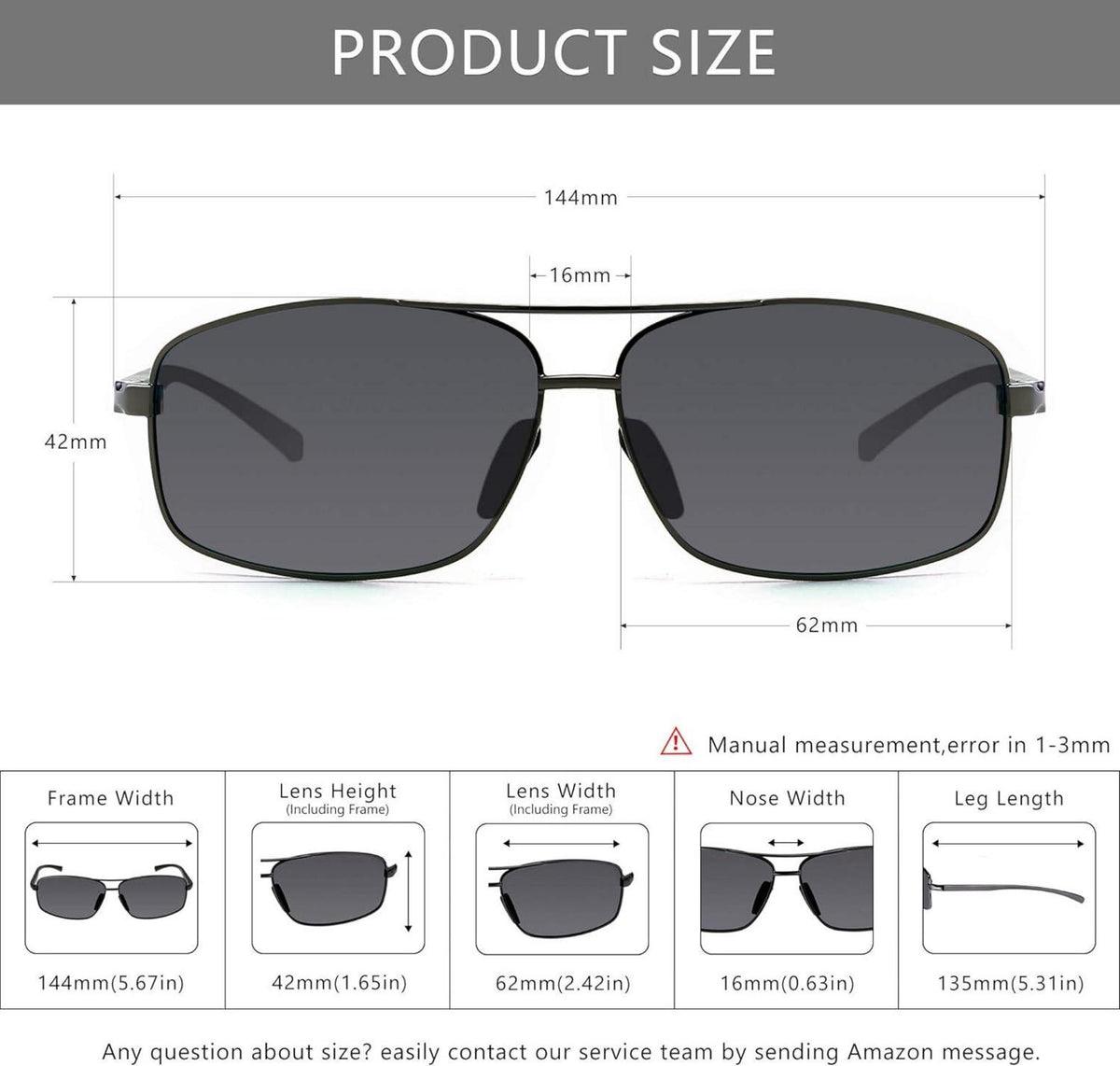 Ultraleichte Polarisierte Herren Sonnenbrille UV400 Schutz CAT 3