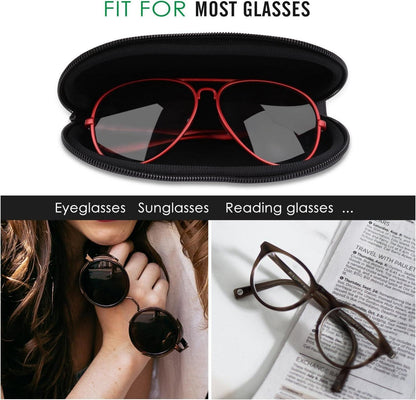 Brillenetui Neopren Sonnenbrille Tasche mit Gürtelclip