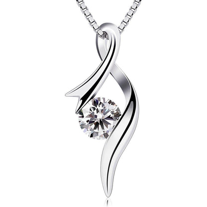 B.Catcher Damen Kette 925 Silber Anhänger Notenschlüssel