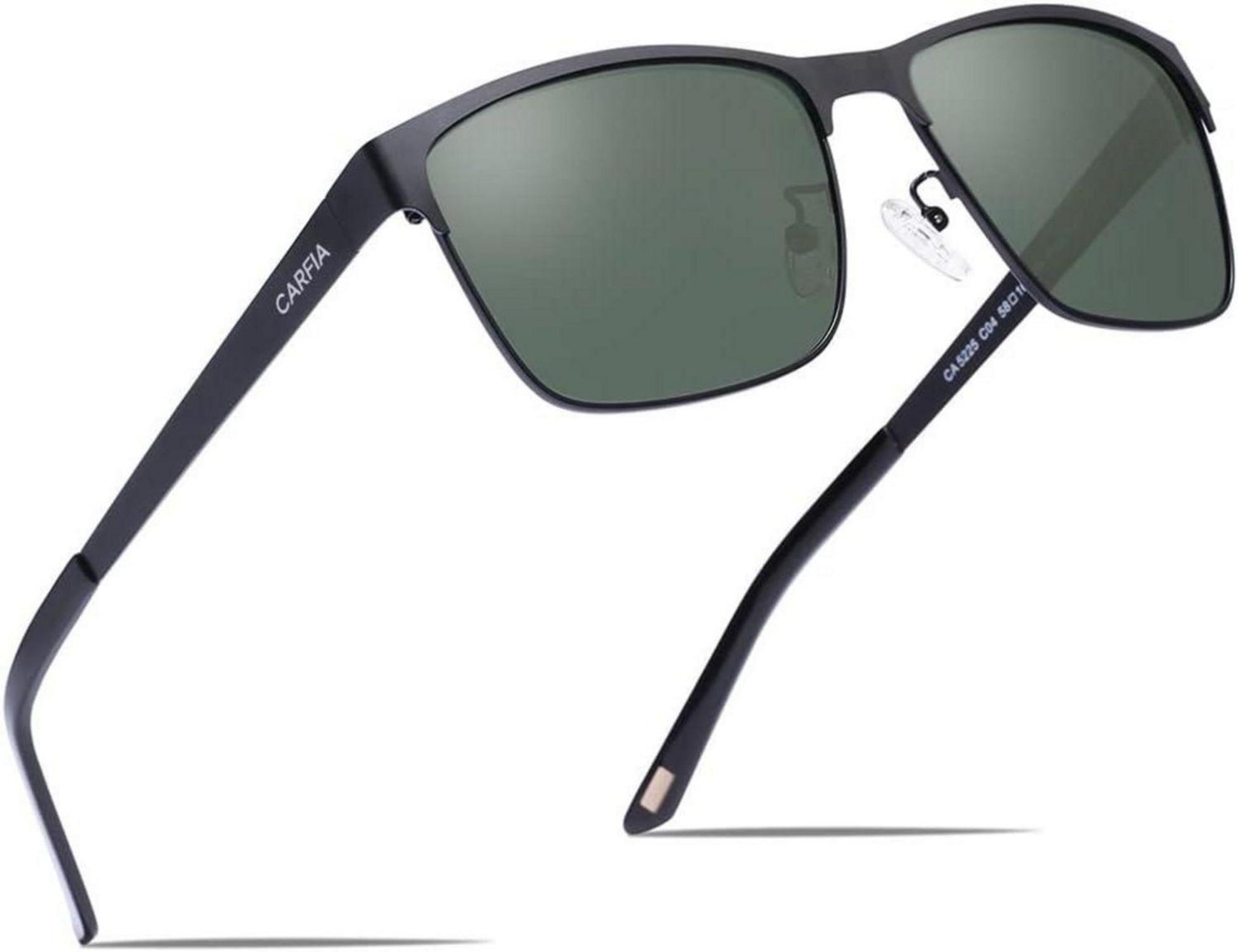 Polarisierte Herren Sonnenbrille UV 400 Metall Rahmen Sportbrille