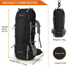 Trekkingrucksack 80L Wanderrucksack Herren Damen mit