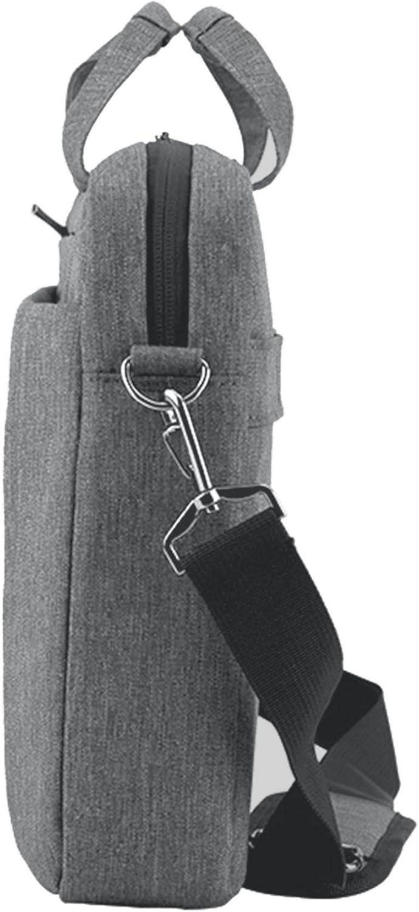 KROSER Laptop Tasche 15.6 Zoll Notebooktasche Wasserabweisend Grau