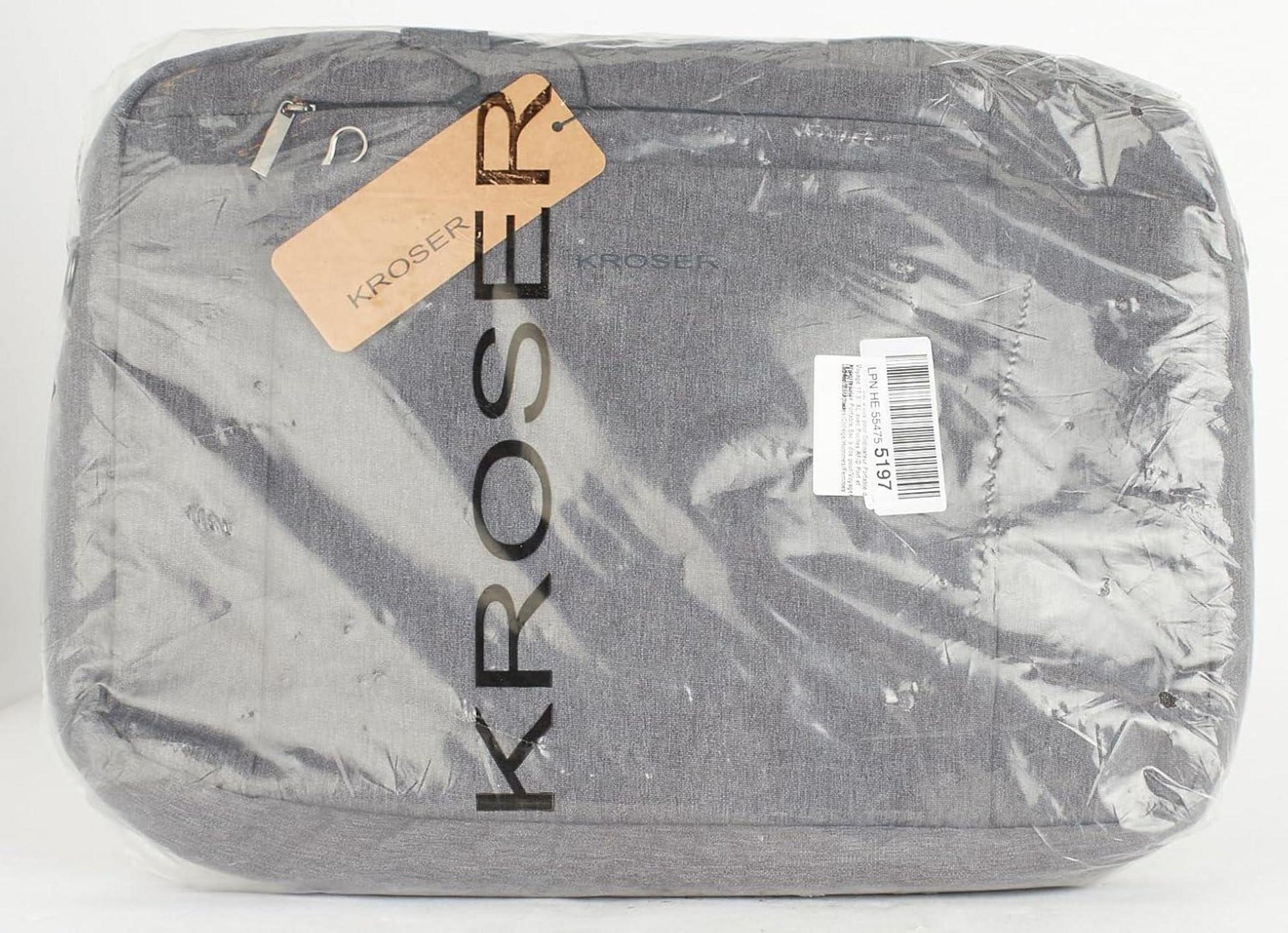 15.6 Zoll Laptop Tasche Tablet Umhängetasche Wasserabweisend Grau