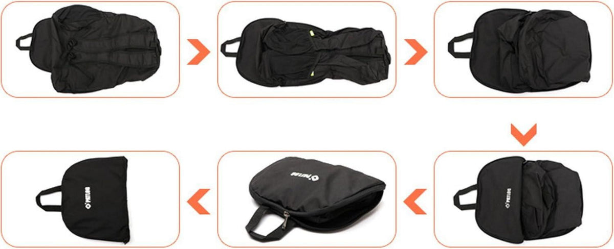 Faltbarer 25L Rucksack Daypack Leicht & tragbar, Outdoor