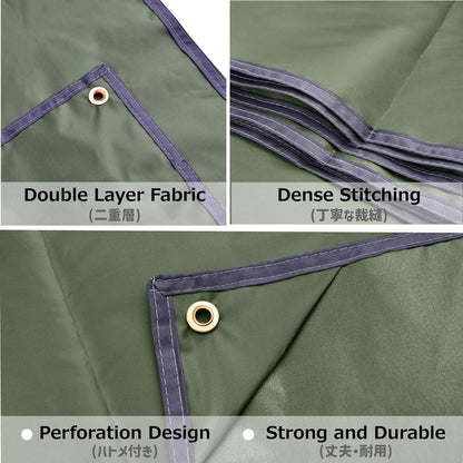 Wasserdichte Zeltplane Tarp für Outdoor Camping Hängematte 420D