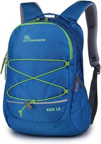 Kinderrucksack MOUNTAINTOP 10L für Jungen Mädchen Blau 22x15x38cm