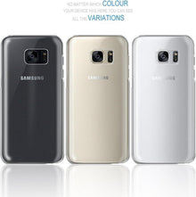 NEW'C Samsung Galaxy S7 Edge Hülle - Transparentes Silikon