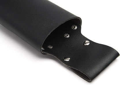 Herrentag Geschenk: Bier Holster Vintage Leder Black Iconic Retro Cowboy Style